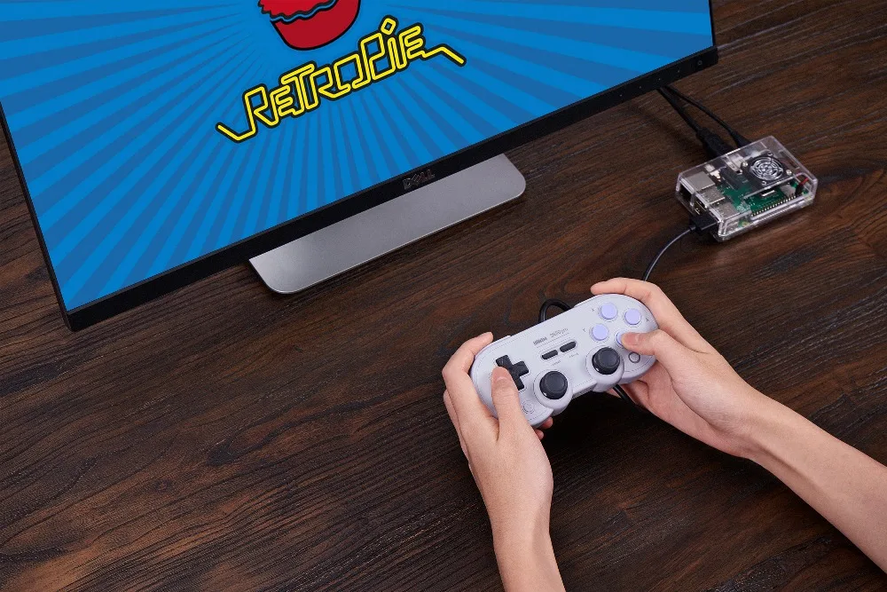 Оригинальный игровой коврик 8BitDo проводной SN30 Pro usb-геймпад контроллер для nintendo