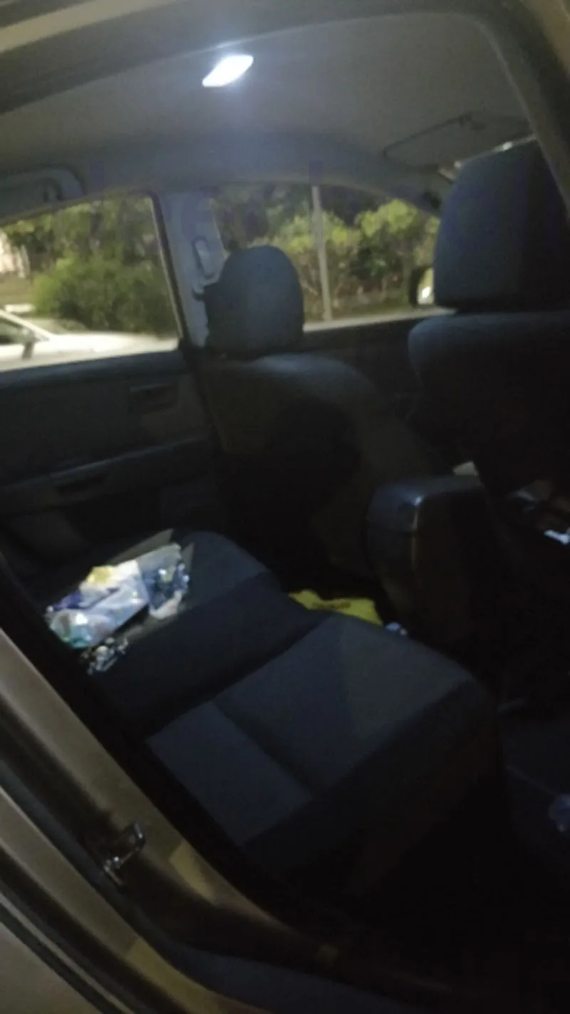 Белый светодиодный светильник для номерного знака автомобиля + внутренняя карта