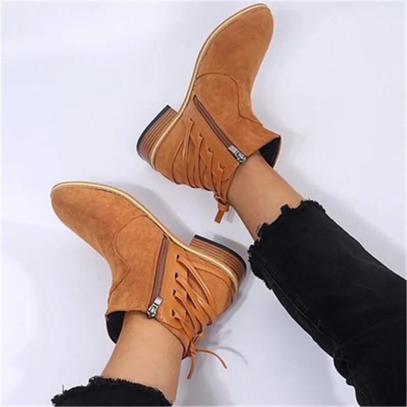 Женские ботильоны из замши с леопардовым принтом сезон осень зима женские