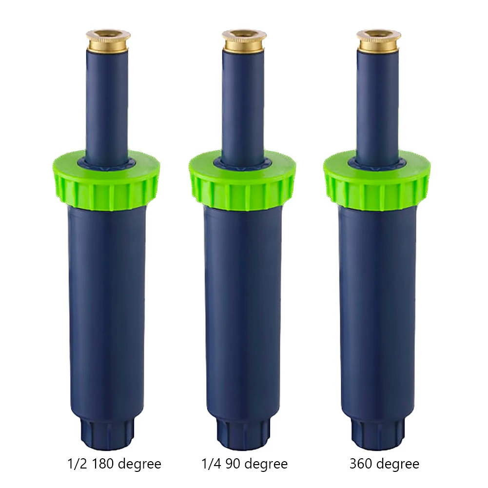 Автоматическая Вода подземный выдвижной лужайка разбрызгиватель 90/180/360