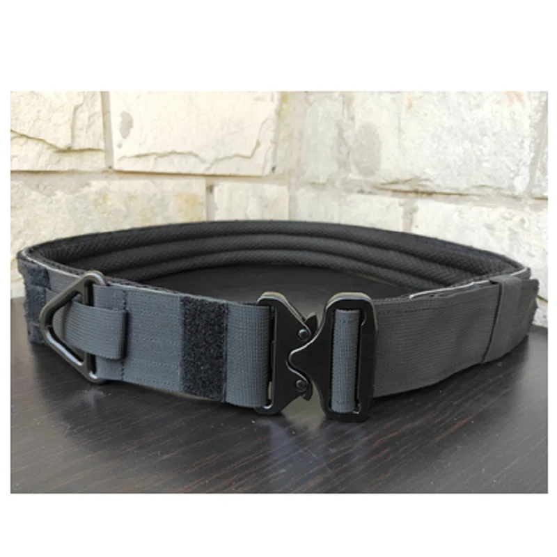 

Outdoor Sports 50Mm Wide Men's Tyr Belt Tactical Double Layer Plus Hard CP Imported Materials