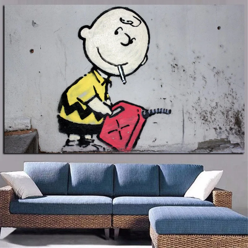 Современная домашняя картина спрей декоративная живопись маслом холст на стену