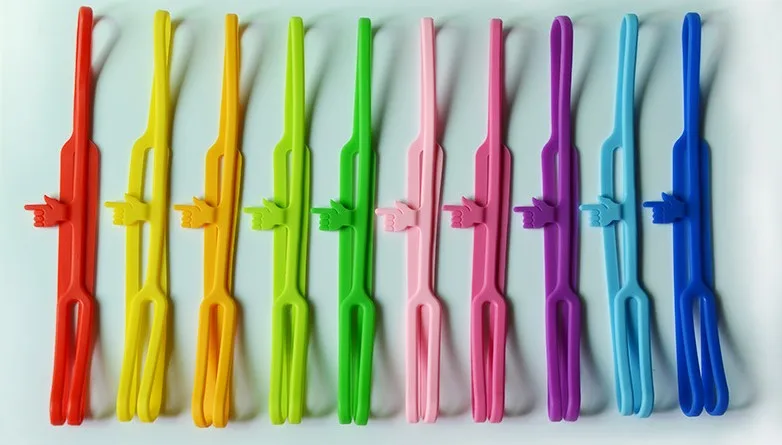 1 шт. лидер продаж новинка милая высокоэластичная силиконовая указка пальцев