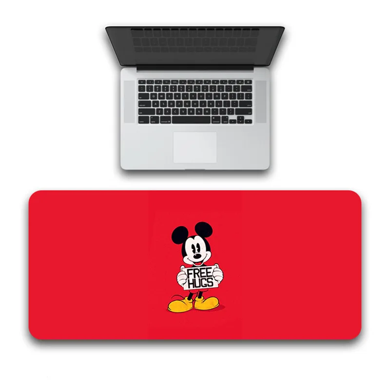 Большой коврик Минни Микки Маус 80x30 см для клавиатуры резиновый Настольный