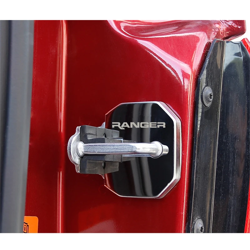 Тюнинг автомобиля чехлы на дверные замки для Ford Ranger защита и украшение