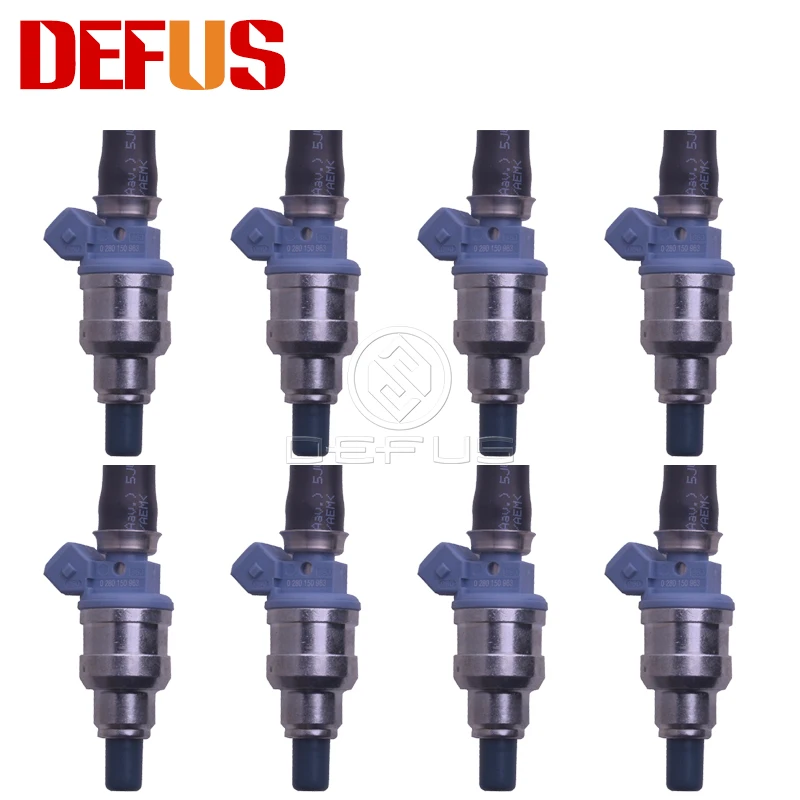 DEFUS 8 шт. Форсунка для топливного инжектора 0280150963 Volkswagen Santana 2000 GOL G T I 2.0L 0 280 150 963 bico