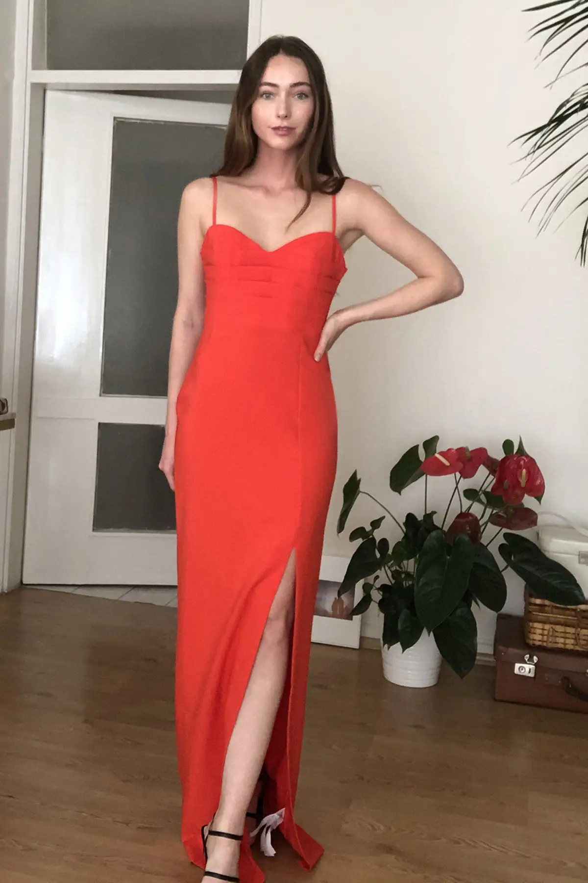

Trendyol Collar Detail Evening Dress & Prom Gown TPRSS20AE0295