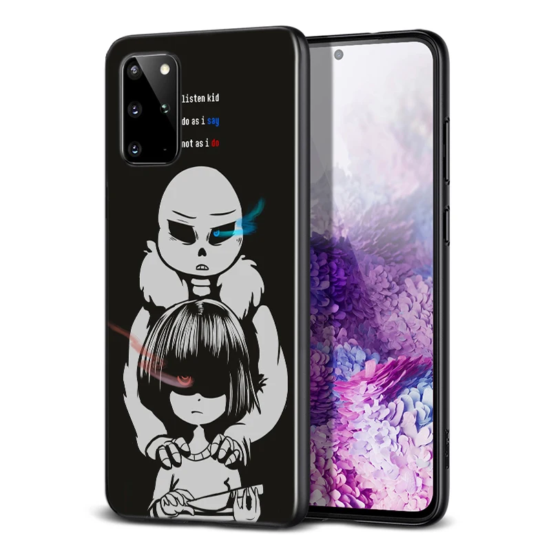 Мягкий чехол для телефона с аниме Undertale Sans Samsung Galaxy A01 A11 A22 A21S A31 A41 A42 A51 A71 A32 A52 A72 A02S