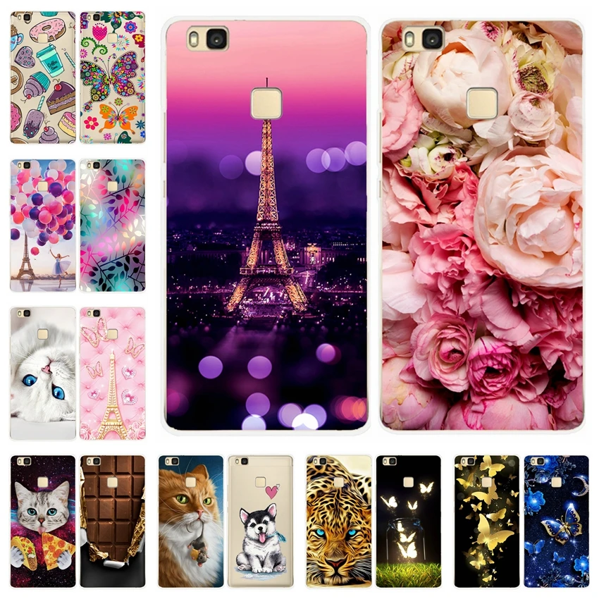 ТПУ 5 2 &quotHuawei P9 Lite чехол мягкий силиконовый Fundas Coque для Huawei VNS L21 L31 2016 бампер
