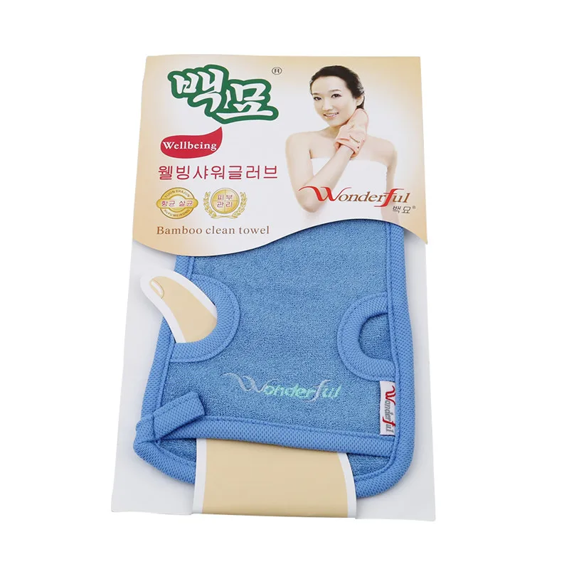

1PC Shower Bath Gloves Exfoliating Wash Skin Spa Massage Scrub Body Scrubber Body Care 2 color