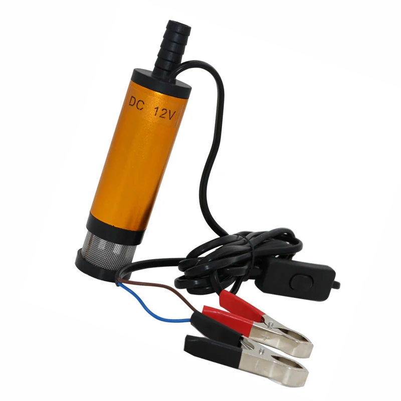 Электрический масляный насос погружной корпус 38 мм для дизельного топлива воды