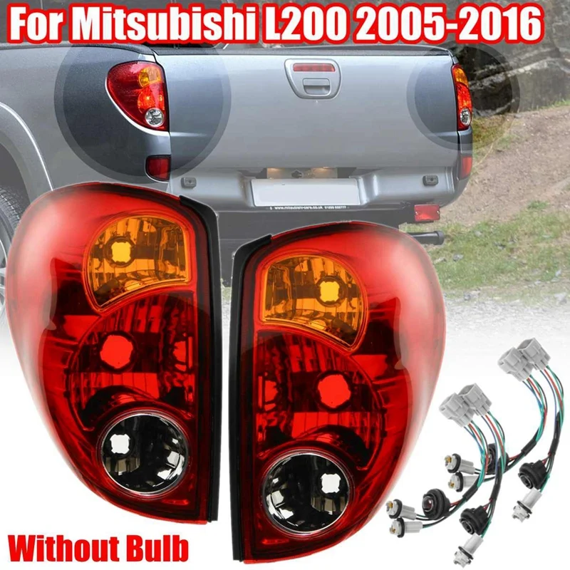 Задний фонарь для автомобиля L120 задний s Mitsubishi 2005-2016 Красный стоп-светильник Triton |