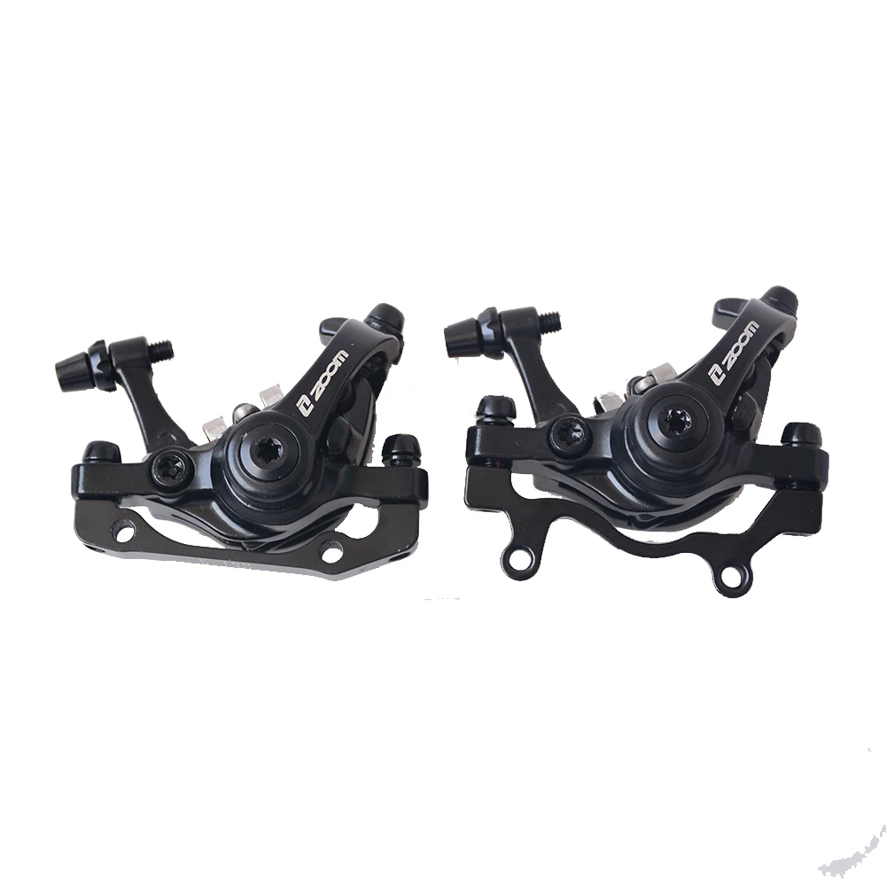 ZOOM MTB Bike Brake Clip Mountain Bicycle Disc brakes Aluminum Alloy Line Pulling Hydraulic Disc Brake Calipers images - 6