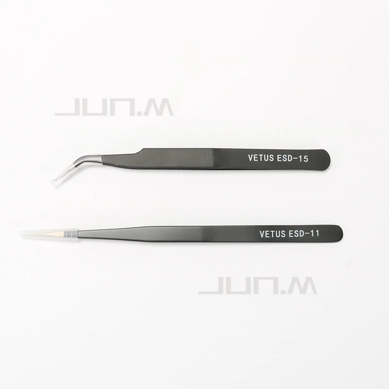 Vetus прямые и изогнутые черные ресницы Tweerzers наращивание ресниц Красота Макияж