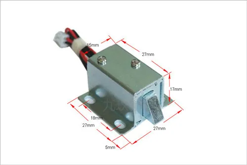 Электрический замок для блокировки дверей 12 В постоянного тока 0 4 А