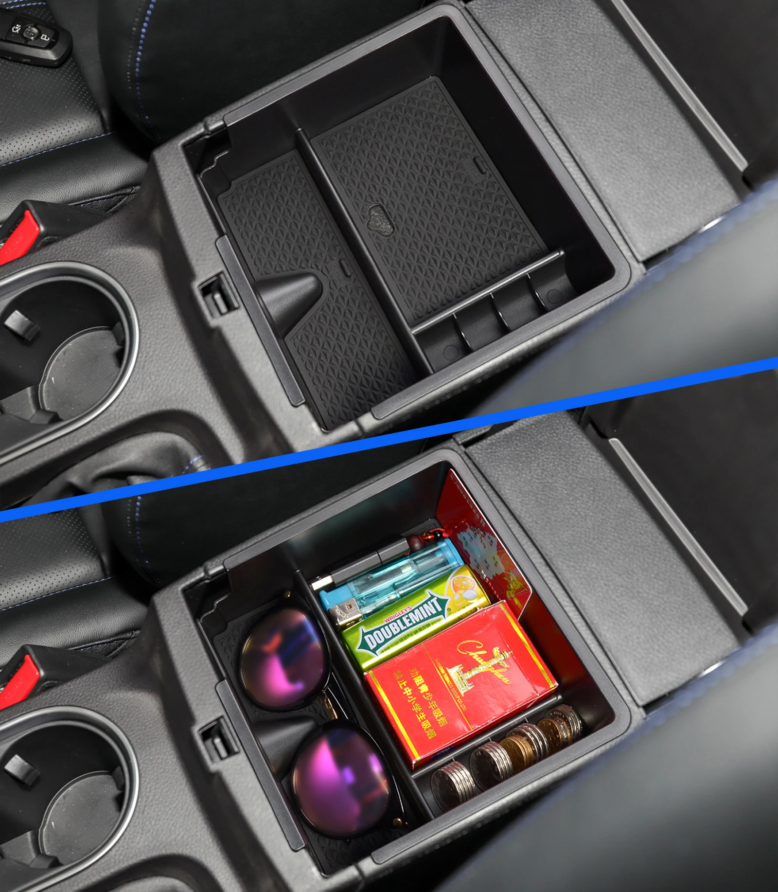 Центральный контейнер Smabee для хранения подходит FORD RANGER 2012 ~ 2021 подлокотник