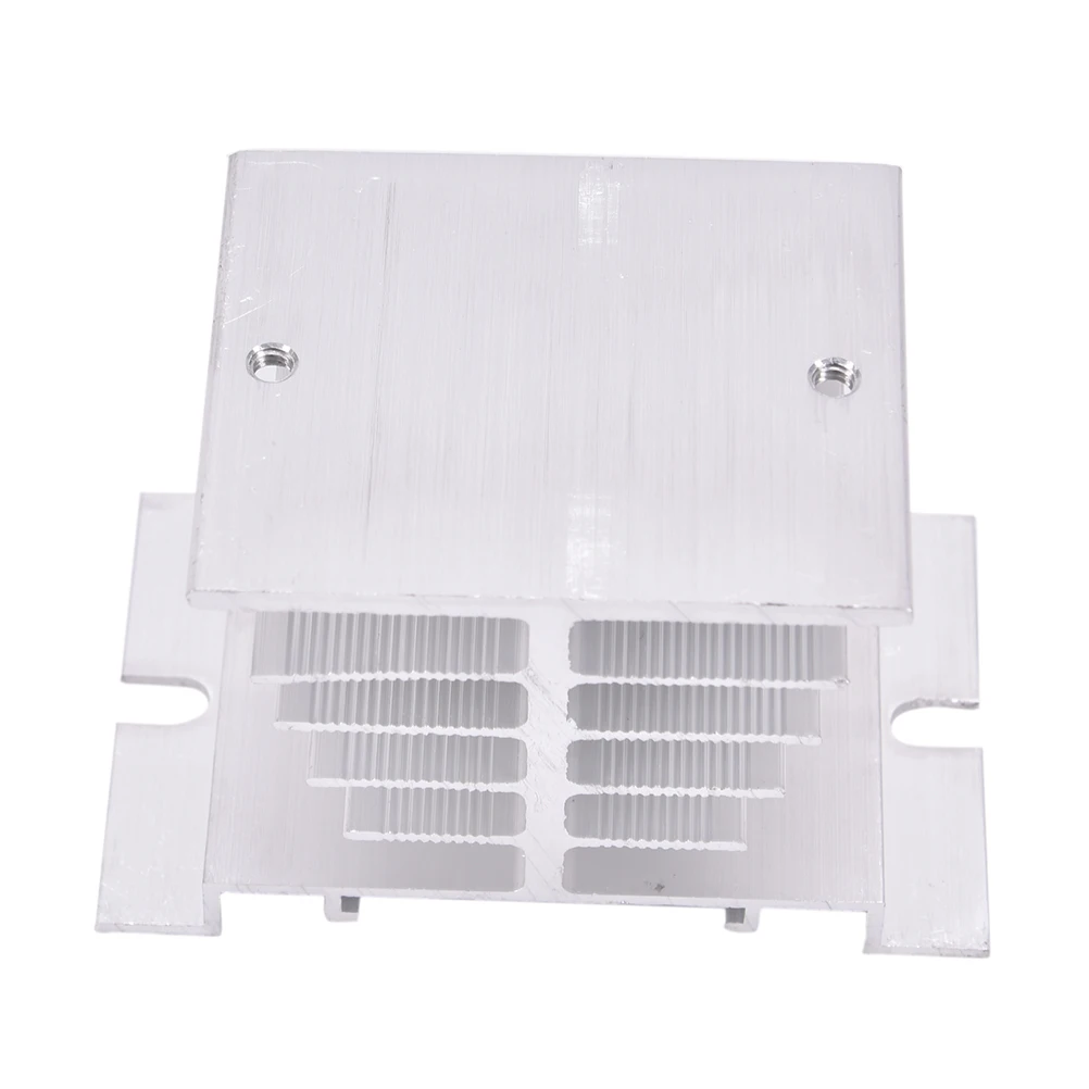 Новый однофазный твердотельный реле SSR алюминиевый радиатор для рассеивания