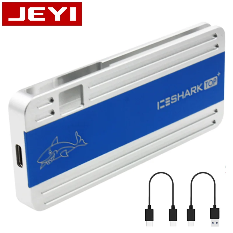 JEYI iceshark CC i9 Скрытая линия HDD корпус мобильного коробка-чехол на HDD NVME Тип C3.1 JMS583 М. 2 USB3.1 M.2 pciessd U.2 M.2 PCI-E