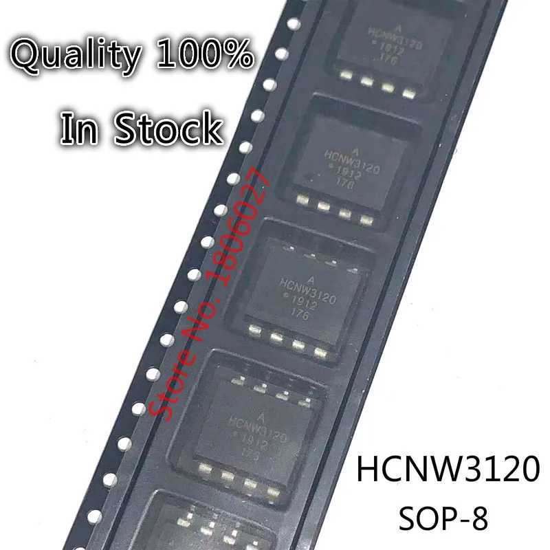 Бесплатная доставка 50 шт. HCNW3120 SMD SOP 8 оптопара новый импортный оригинал|optocoupler smd| |