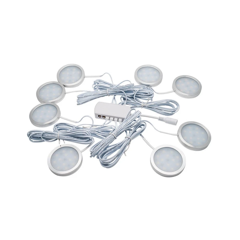 8 шт. 12 В интерьерные теплые светодиодные точечные светильники для Vw T4 T5 Camper Van Caravan