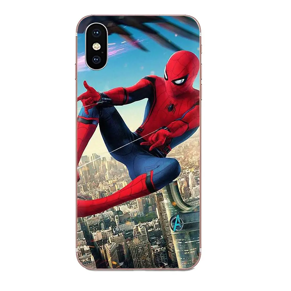 Marvel Comics Spider-man прозрачные мягкие чехлы для Galaxy J1 J2 J3 J330 J4 J5 J6 J7 J730 J8 2015 2016 2017 2018 mini Pro |