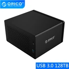 Док-станция ORICO NS Series 8 Bay 3,5 '', USB 128, Поддержка жесткого диска 120 ТБ, 5 Гбитс, чехол для жесткого диска, алюминиевый корпус для жесткого диска, адаптер питания Вт