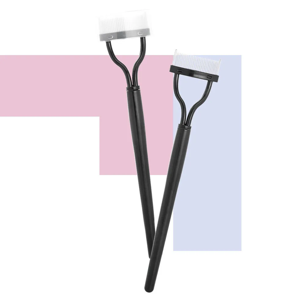 Разделитель ресниц для тушь подтягивающая завиток металлическая кисть