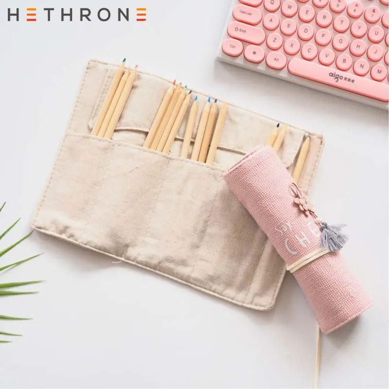 Hethrone 3D однотонный чехол-карандаш с кисточкой и подвеской в стиле ретро на ремешке