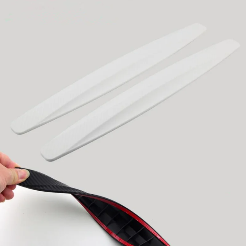 2X защита переднего и заднего бампера из углеродного волокна для Volkswagen VW Golf GTI Tiguan