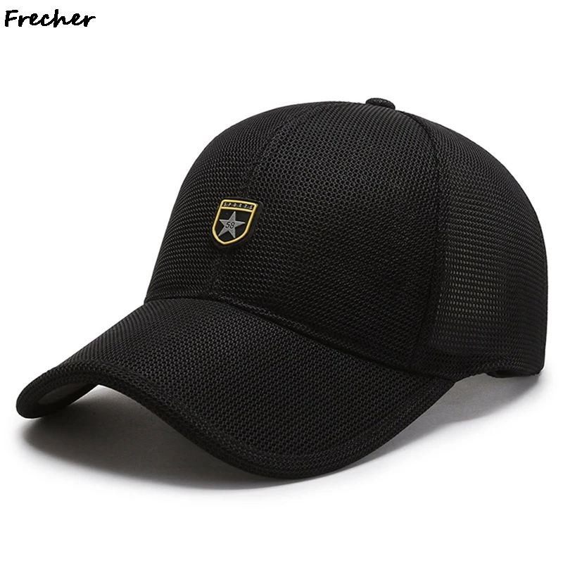 

Men Summer Mesh Sport Baseball Cap Sun Cap Bone Gorras Casquette Homme Dad Hats for Men High Quality Baseball Hats Trucker Caps