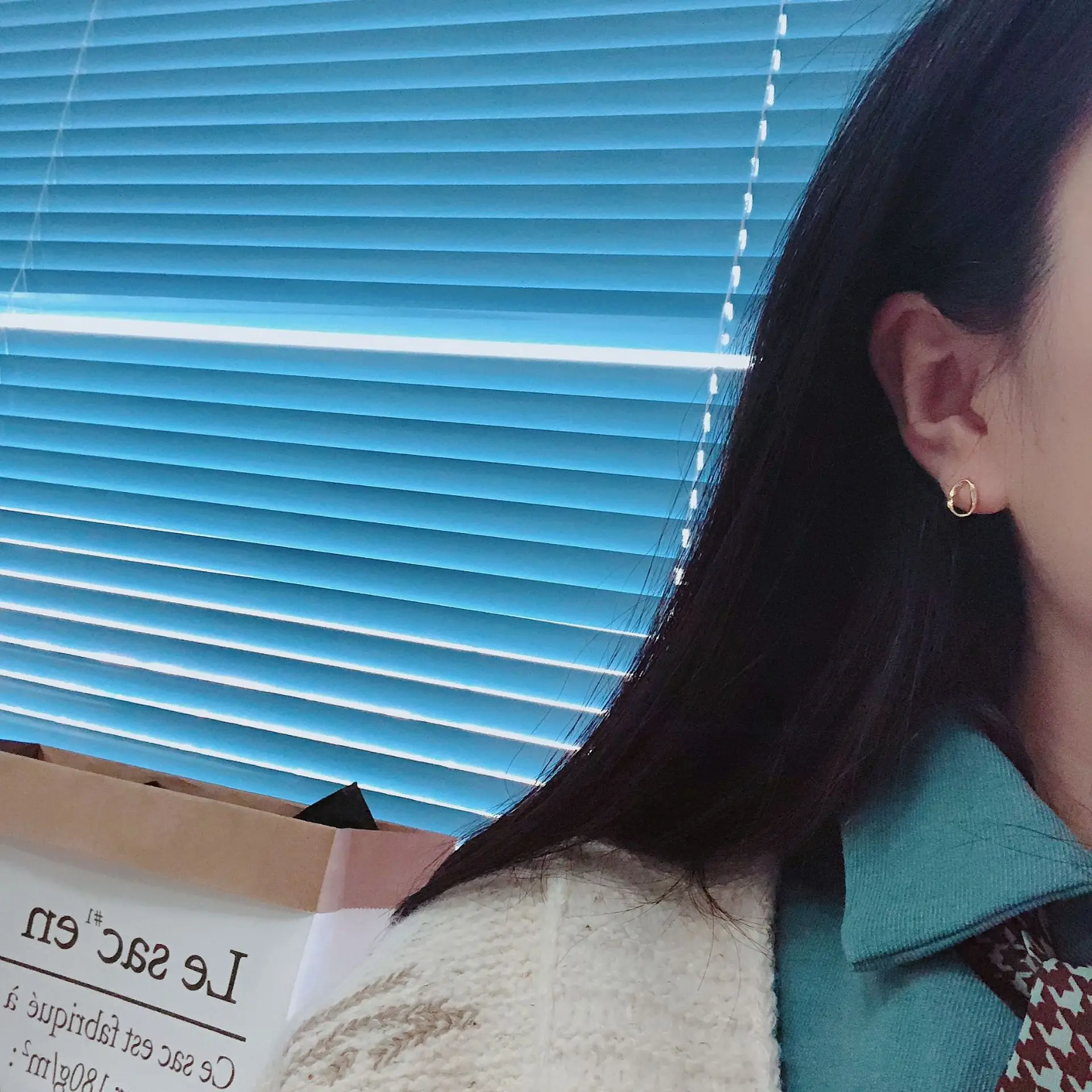 Женские серьги гвоздики с Золотистым Покрытием неправильный овал из