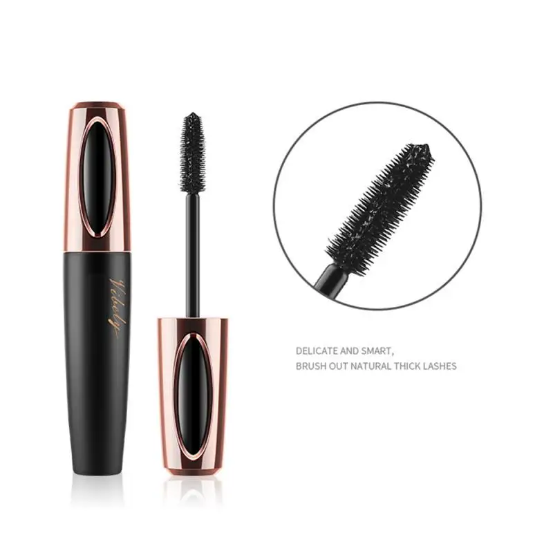 Тушь для ресниц Vibely TSLM2 Водостойкая тушь с шелковым волокном 4D стойкая объем 24