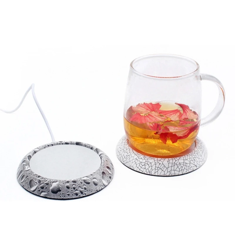 

USB нагреватель для кофейной кружки Coaster, электрическая зерновая чашка, нагревательная пластина для молока, чая