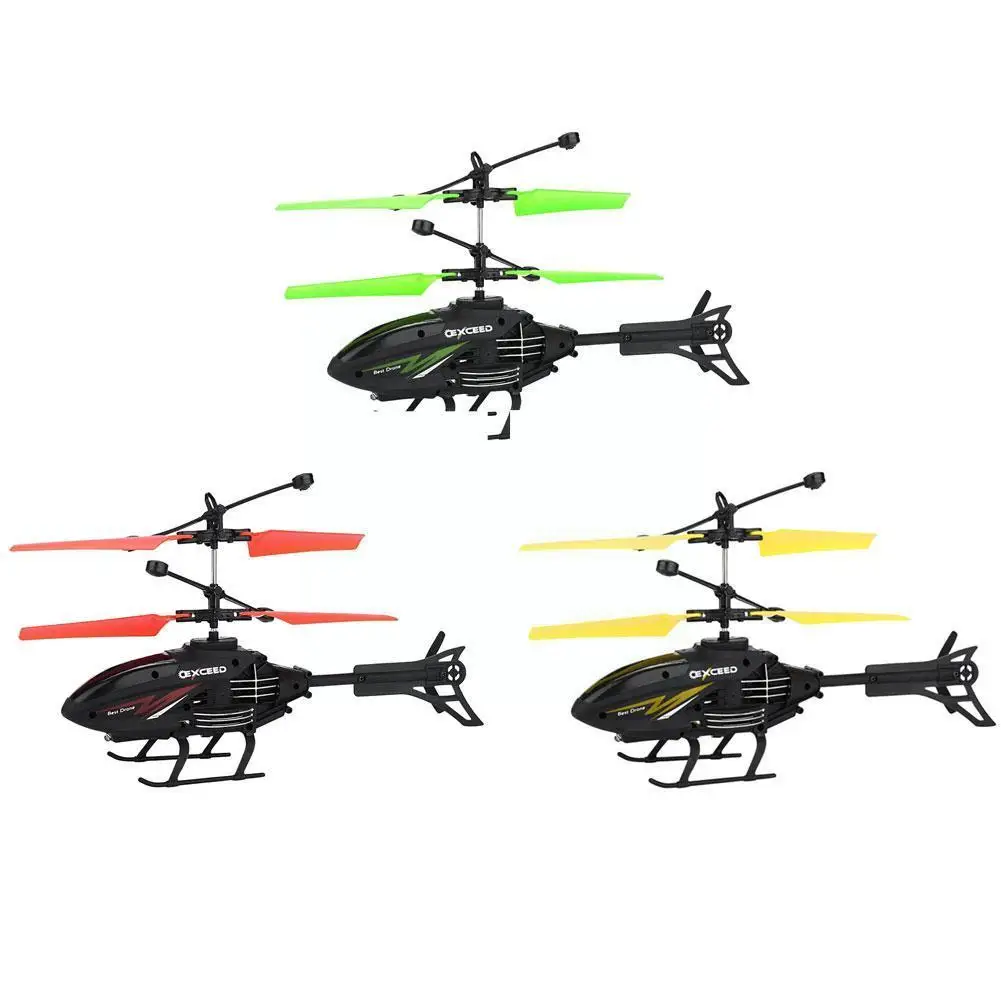 Радиоуправляемый вертолет инфракрасный индукционный Дрон с дистанционным