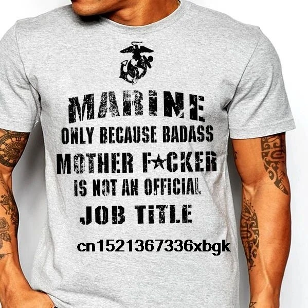 Футболка корпуса морской пехоты США Semper Fidelis пехота боевое оружие для мужчин