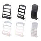 Подставка-органайзер для серег, пластиковая витрина для ювелирных изделий