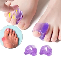 8 styles silicone 2pcs household hiking outdoor comfortable soft blue toe separator