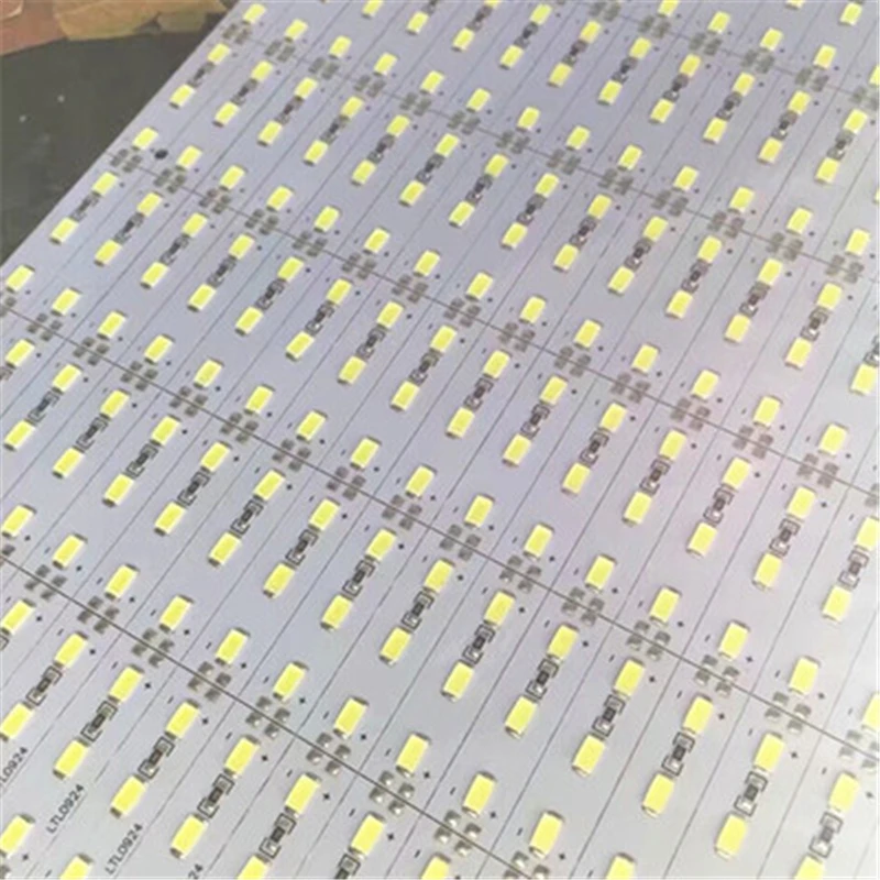 Светодиодная панель из алюминия светильник жесткая полоса SMD5630 5730 алюминиевый