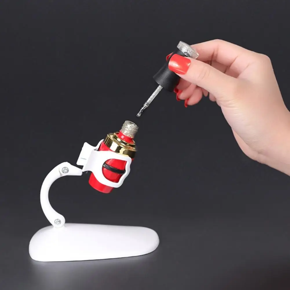 Регулируемый ручной держатель для лака ногтей подставка дисплея акриловый