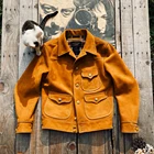 CDJ188 Cidu Азиатский размер супер высокое качество Натуральная итальянская коровья кожа тонкая Классическая прочная воловья кожа стильная куртка