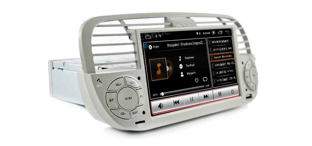 Продукт! ips DSP android 9,1 автомобильный dvd gps навигационный мультимедийный плеер для Fiat 500 2007- с wifi bluetooth carplay DAB