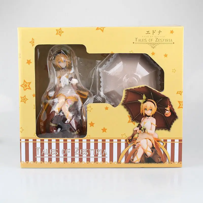 

21CM 1/8 Scale Anime Native Alter Tales of Zestiria Edna PVC Action Figure Toy Game Statue Collection Model Doll Gift