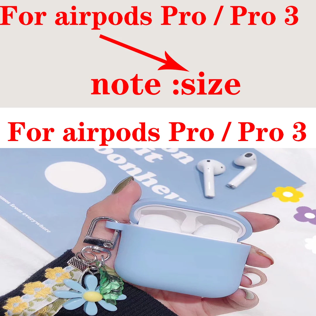 Чехол для Air pods 1/2 для AirPods Pro, роскошный цветочный подвесной брелок с орнаментом, аксессуары, силиконовый чехол, беспроводной чехол для наушников