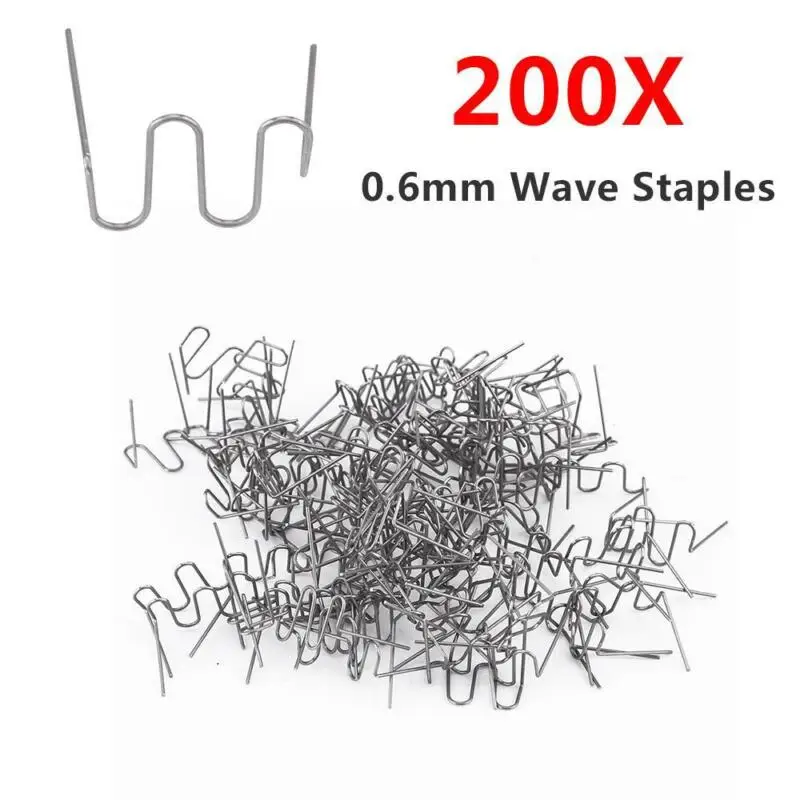 Сварочные скобы в стиле S 200 шт. 0 6 мм стиль для ремонта автомобильного бампера