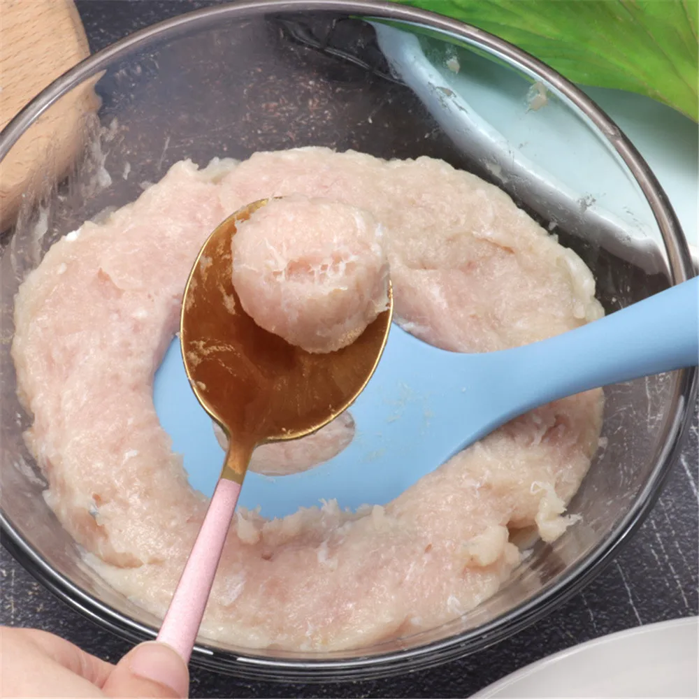 Ложка для приготовления мяса креативный антипригарный прибор эллиптическое