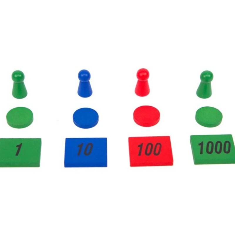 Деревянная детская игрушка штамп игра Математика для раннего детского