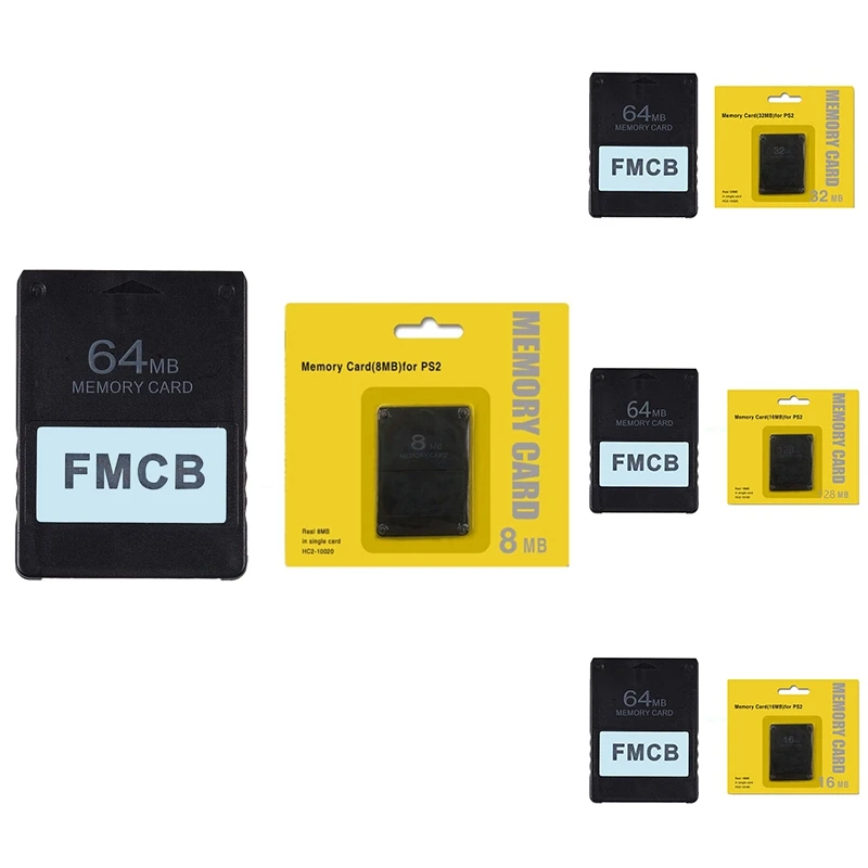 Карта памяти Mcboot (Fmcb)64 Мб V 1 953 (новая версия и новая функция) пакет карт