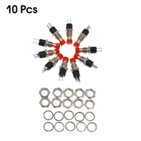 10pcs 7mm momentary push button switch press the reset switch momentary on off push button micro switch normally open no