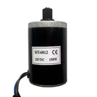 Высокоскоростной двигатель MY6812 150 Вт 120 Вт 100 Вт 12 В24 В постоянного тока, маленький щеточный двигатель для скутера, щеточный двигатель с ремнем шкива для электрического скутера