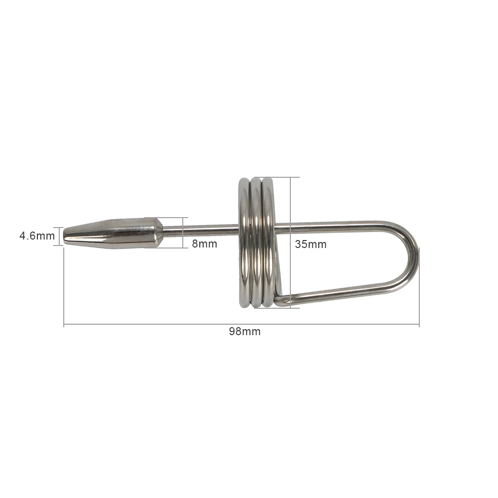 1 шт. головка пениса катетеры секс игрушка металлическая лошадь карандаш для глаз